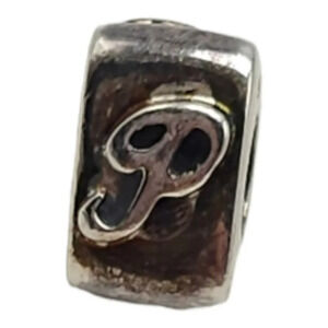 Tara’s Diary Initial P Bead Made in Ireland Sterling NOS Celtic Trinity Knot